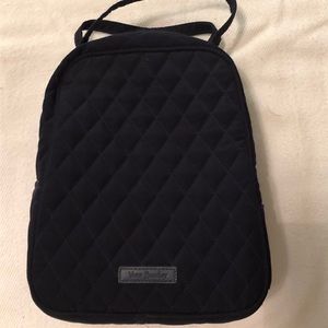 Vera Bradley Navy Microfiber Lunch Box